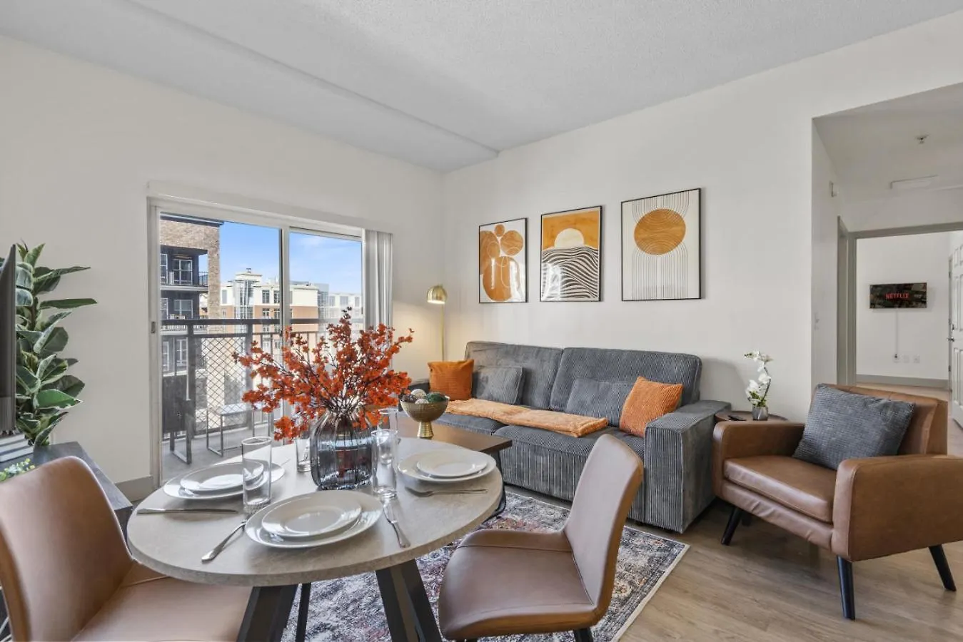 Apartmán Urban Oasis - Balcony, Free Parking, Views, Gym Charlotte 0*,